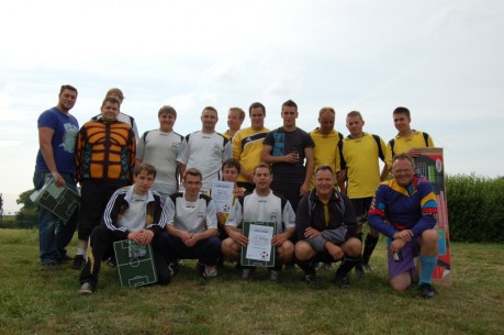 1. und 2. Platz beim Fußballturnier 2011, Peters Hof und der 1. FC Feldbergen